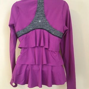 lululemon athletica Purple and Gray Jacket